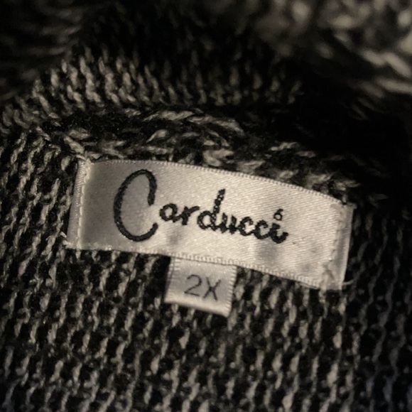 Women’s gray waterfall sweater XL - Picture 3 of 4